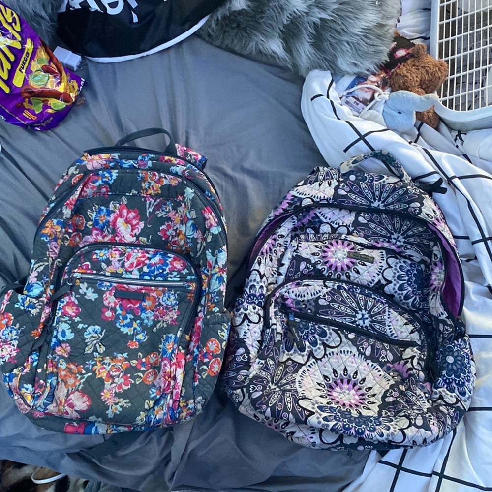 2 Vera Bradley back packs